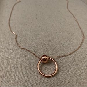Helix Rose Gold Necklace